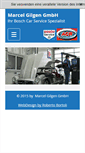 Mobile Screenshot of gilgen-autoelektro.ch