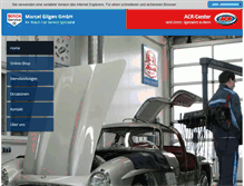 Tablet Screenshot of gilgen-autoelektro.ch
